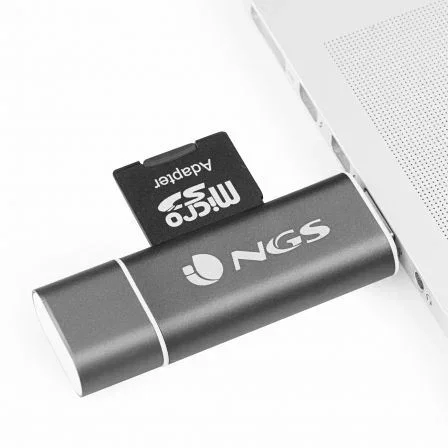 Lector De Tarjetas Ngs Usb Tipo C 5 En 1